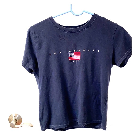 Brandy Melville Los Angeles baby tee - Picture 1 of 1